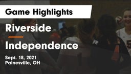 Riverside  vs Independence  Game Highlights - Sept. 18, 2021