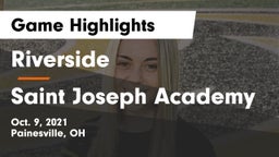 Riverside  vs Saint Joseph Academy Game Highlights - Oct. 9, 2021