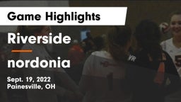 Riverside  vs nordonia Game Highlights - Sept. 19, 2022
