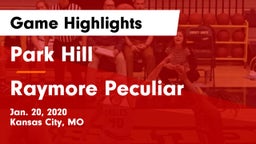 Park Hill  vs Raymore Peculiar  Game Highlights - Jan. 20, 2020