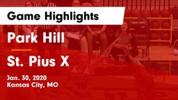 Park Hill  vs St. Pius X  Game Highlights - Jan. 30, 2020