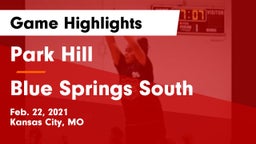 Park Hill  vs Blue Springs South  Game Highlights - Feb. 22, 2021