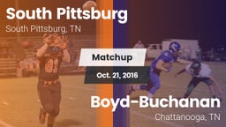Matchup: South Pittsburg vs. Boyd-Buchanan  2016