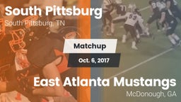 Matchup: South Pittsburg vs. East Atlanta Mustangs 2017