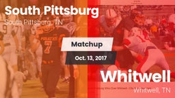 Matchup: South Pittsburg vs. Whitwell  2017