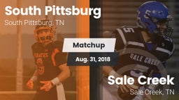 Matchup: South Pittsburg vs. Sale Creek  2018