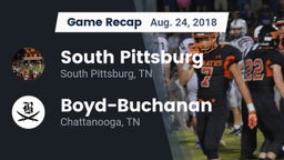 Recap: South Pittsburg  vs. Boyd-Buchanan  2018