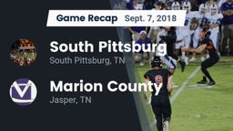 Recap: South Pittsburg  vs. Marion County  2018