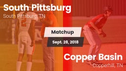 Matchup: South Pittsburg vs. Copper Basin  2018