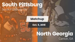 Matchup: South Pittsburg vs. North Georgia  2018