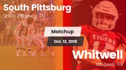 Matchup: South Pittsburg vs. Whitwell  2018