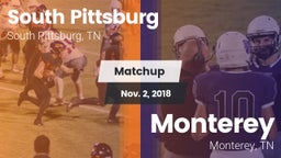 Matchup: South Pittsburg vs. Monterey  2018