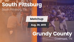 Matchup: South Pittsburg vs. Grundy County  2019