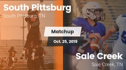 Matchup: South Pittsburg vs. Sale Creek  2019