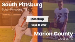 Matchup: South Pittsburg vs. Marion County  2020