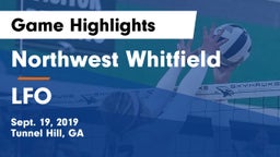 Northwest Whitfield  vs LFO Game Highlights - Sept. 19, 2019