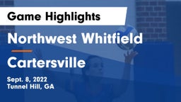 Northwest Whitfield  vs Cartersville  Game Highlights - Sept. 8, 2022