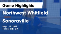 Northwest Whitfield  vs Sonoraville  Game Highlights - Sept. 13, 2022