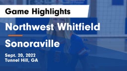Northwest Whitfield  vs Sonoraville  Game Highlights - Sept. 20, 2022