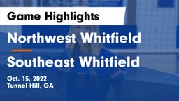 Northwest Whitfield  vs Southeast Whitfield Game Highlights - Oct. 15, 2022