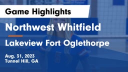 Northwest Whitfield  vs Lakeview Fort Oglethorpe  Game Highlights - Aug. 31, 2023