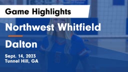 Northwest Whitfield  vs Dalton  Game Highlights - Sept. 14, 2023