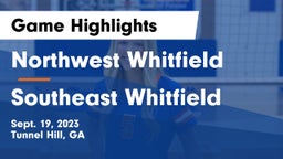 Northwest Whitfield  vs Southeast Whitfield  Game Highlights - Sept. 19, 2023