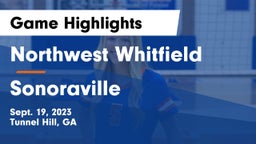 Northwest Whitfield  vs Sonoraville  Game Highlights - Sept. 19, 2023