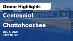 Centennial  vs Chattahoochee  Game Highlights - Oct. 6, 2020