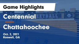 Centennial  vs Chattahoochee Game Highlights - Oct. 2, 2021