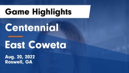 Centennial  vs East Coweta Game Highlights - Aug. 20, 2022