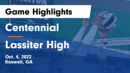 Centennial  vs Lassiter High Game Highlights - Oct. 4, 2022