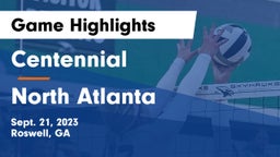 Centennial  vs North Atlanta  Game Highlights - Sept. 21, 2023