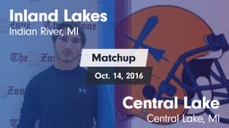 Matchup: Inland Lakes vs. Central Lake  2015