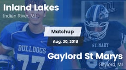Matchup: Inland Lakes vs. Gaylord St Marys 2018
