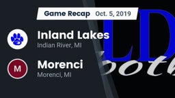 Recap: Inland Lakes  vs. Morenci  2019