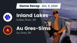 Recap: Inland Lakes  vs. Au Gres-Sims  2020