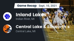 Recap: Inland Lakes  vs. Central Lake & Ellsworth s 2021