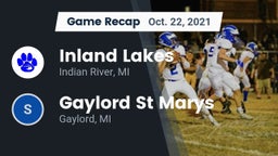 Recap: Inland Lakes  vs. Gaylord St Marys 2021