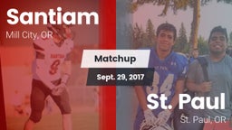 Matchup: Santiam vs. St. Paul  2017