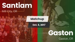 Matchup: Santiam vs. Gaston  2017