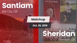 Matchup: Santiam vs. Sheridan  2019