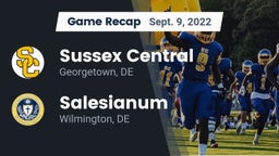 Recap: Sussex Central  vs. Salesianum  2022