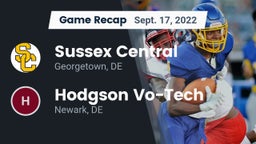 Recap: Sussex Central  vs. Hodgson Vo-Tech  2022