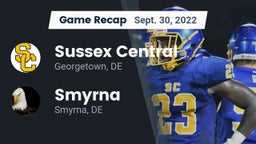 Recap: Sussex Central  vs. Smyrna  2022