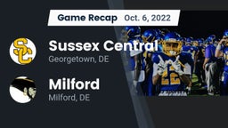 Recap: Sussex Central  vs. Milford  2022