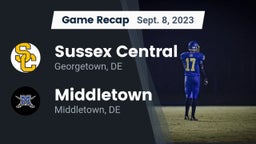 Recap: Sussex Central  vs. Middletown  2023