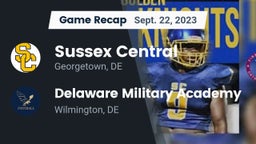 Recap: Sussex Central  vs. Delaware Military Academy  2023