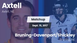 Matchup: Axtell vs. Bruning-Davenport/Shickley  2016