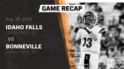 Recap: Idaho Falls  vs. Bonneville  2016